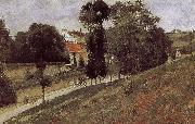 Camille Pissarro de sac off St Anton painting